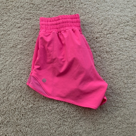 lululemon athletica Pants - Lululemon High Rise Hotty Hot Dark Prisim 4” 0